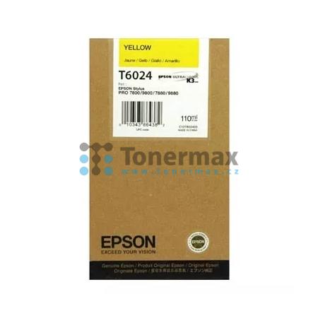 Epson T6024, C13T602400, originální cartridge pro tiskárny Epson Stylus Pro 7800, Stylus Pro 7880, Stylus Pro 9800, Stylus Pro 9880