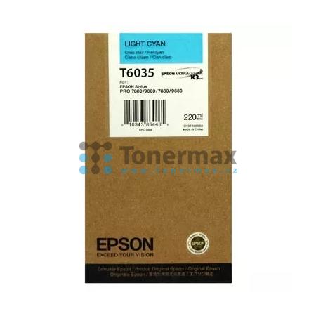Epson T6035, C13T603500, originální cartridge pro tiskárny Epson Stylus Pro 7800, Stylus Pro 7880, Stylus Pro 9800, Stylus Pro 9880
