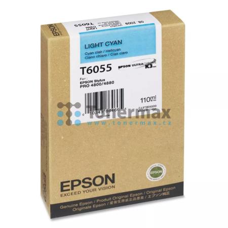 Epson T6055, C13T605500, originální cartridge pro tiskárny Epson Stylus Pro 4800, Stylus Pro 4880