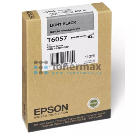 Epson T6057, C13T605700, originální cartridge pro tiskárny Epson Stylus Pro 4800, Stylus Pro 4880