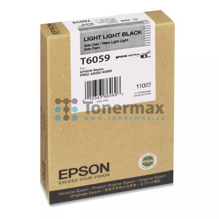 Epson T6059, C13T605900, originální cartridge pro tiskárny Epson Stylus Pro 4800, Stylus Pro 4880