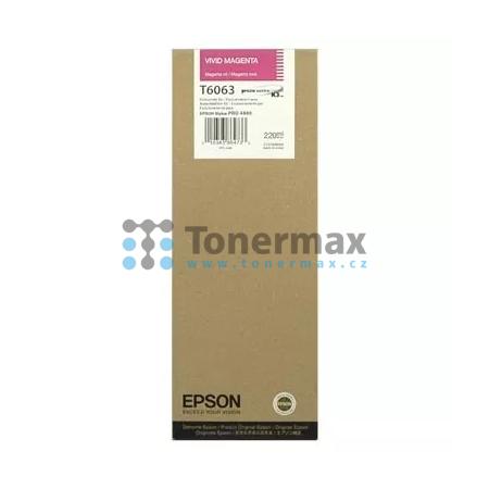 Epson T6063, C13T606300, originální cartridge pro tiskárny Epson Stylus Pro 4880