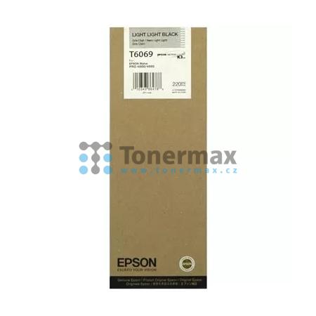 Epson T6069, C13T606900, originální cartridge pro tiskárny Epson Stylus Pro 4800, Stylus Pro 4880