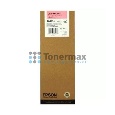 Epson T606C, C13T606C00, originální cartridge pro tiskárny Epson Stylus Pro 4800