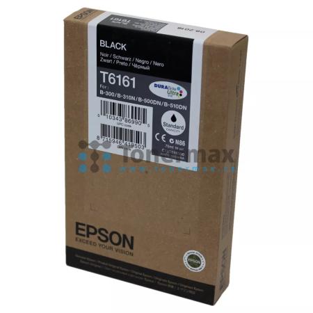 Epson T6161, C13T616100, originální cartridge pro tiskárny Epson B-300, B-310N, B-500DN, B-510DN