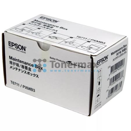 Epson T6711, C13T671100, odpadní nádobka, originální pro tiskárny Epson L1455, WF-3010, WF-3520, WF-3530, WF-3540, WF-3620, WF-3640, WF-7110, WF-7610, WF-7620, WorkForce WF-3010, WorkForce WF-3010DW, WorkForce WF-3520, WorkForce WF-3520DWF, WorkForce WF-3