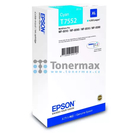 Cartridge Epson T7552, C13T755240 (XL)