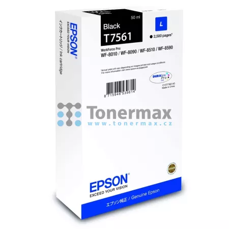 Cartridge Epson T7561, C13T756140 (L)