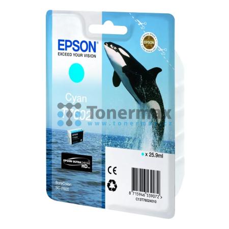 Epson T7602, C13T76024010, originální cartridge pro tiskárny Epson SureColor P600, SureColor SC-P600