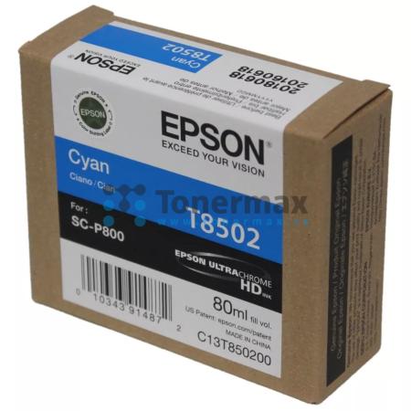 Epson T8502, C13T850200, originální cartridge pro tiskárny Epson SureColor P800, SureColor SC-P800