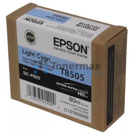 Epson T8505, C13T850500, originální cartridge pro tiskárny Epson SureColor P800, SureColor SC-P800