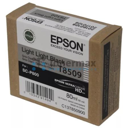 Epson T8509, C13T850900, originální cartridge pro tiskárny Epson SureColor P800, SureColor SC-P800