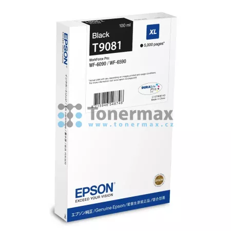 Cartridge Epson T9081 XL, C13T908140