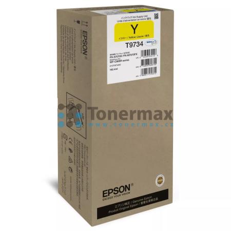 Epson T9734 XL, C13T973400, originální cartridge pro tiskárny Epson WorkForce Pro WF-C869R, WorkForce Pro WF-C869RD3TWFC, WorkForce Pro WF-C869RDTWF, WorkForce Pro WF-C869RDTWFC