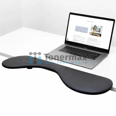 Ergonomická loketní opěrka Powerton Ergo Axisi WPEPL2, černá