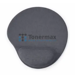 Ergonomická podložka pod myš a zápěstí Gembird MP-GEL-GR MAXI, gelová, šedá