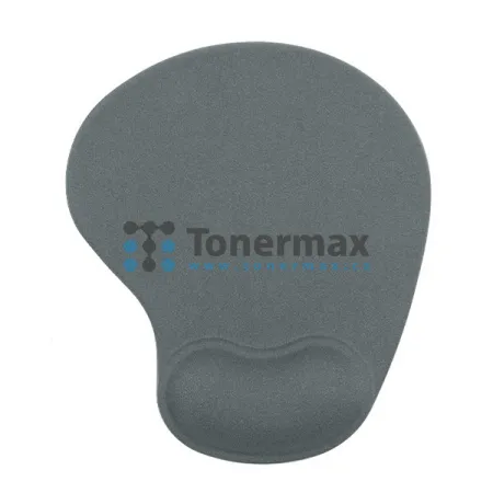 Ergonomická podložka pod myš a zápěstí Powerton mini gelová - šedá