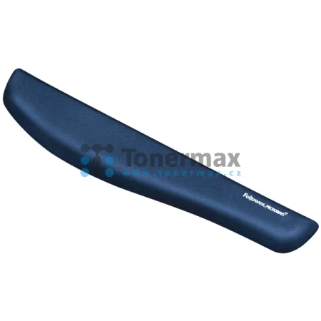 Ergonomická podložka pod zápěstí ke klávesnici Fellowes PlushTouch - modrá