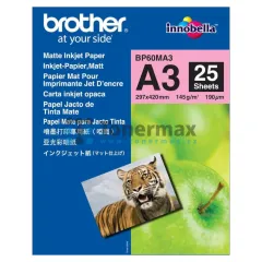 Fotopapír Brother Photo Matt Paper BP60MA3, A3, matný, 145 g/m2, 25 ks