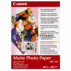 Fotopapír Canon Matte Photo Paper MP-101, A4, matný, 170 g/m2, 50 ks