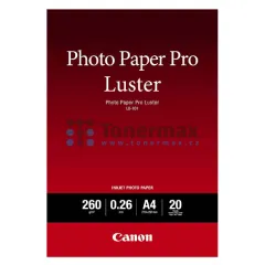 Fotopapír Canon Photo Paper Pro Luster LU-101, A4, lesklý, 260 g/m2, 20 ks