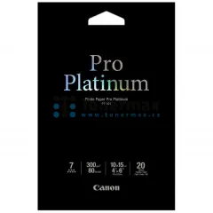 Fotopapír Canon Photo Paper Pro Platinum PT‑101, 10x15 cm, lesklý, 300 g/m2, 20 ks