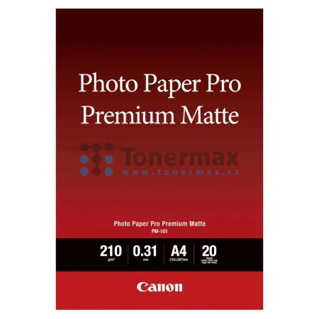 Fotopapír Canon Premium Matte Photo Paper PM-101, A3, matný, 210 g/m2, 20 ks
