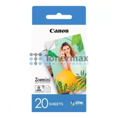 Fotopapír Canon ZINK Photo Paper 3214C002, 5x7,6 cm, lesklý, termální, 20 ks