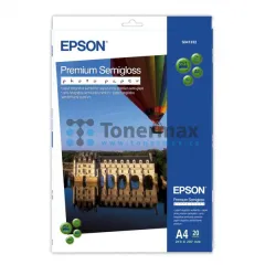 Fotopapír Epson Premium Semigloss Photo Paper C13S041332 A4, 251 g/m2, 20 ks