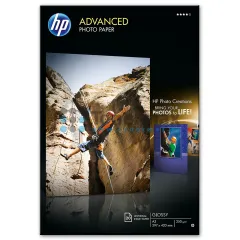 Fotopapír HP Advanced Glossy Photo Paper Q8697A, A3, lesklý, 250 g/m2, 20 ks