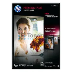 Fotopapír HP Premium Plus Semi-Gloss Photo Paper CR673A A4, 300 g/m2, 20 ks
