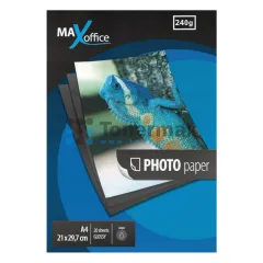 Fotopapír MaxOffice, A4, lesklý, 240 g/m2, 20 ks