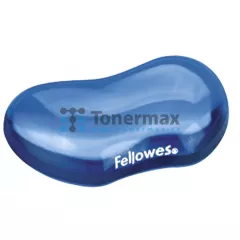 Gelová podložka pod zápěstí Fellowes CRYSTAL - modrá