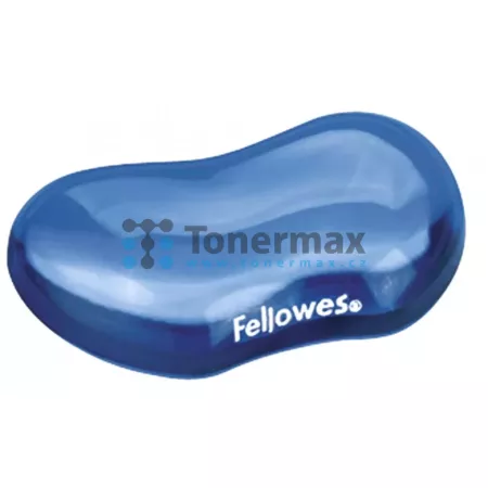 Gelová podložka pod zápěstí Fellowes CRYSTAL - modrá