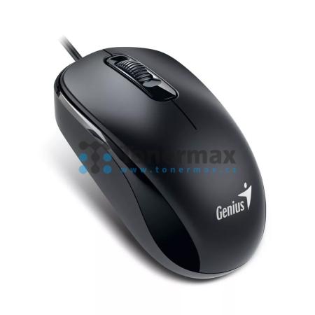 GENIUS DX-110, optická myš drátová, 1000 dpi, USB, černá