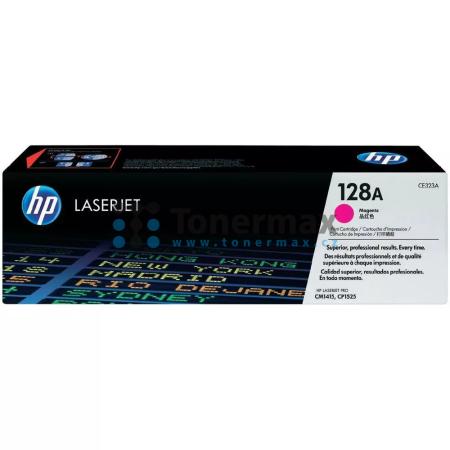 HP 128A, HP CE323A, originální toner pro tiskárny HP LaserJet CP1525n color, LaserJet Pro CP1525n, LaserJet CP1525nw color, LaserJet Pro CP1525nw, LaserJet Pro CM1415 Color MFP, LaserJet Pro CM1415, LaserJet Pro CM1415fn Color MFP, LaserJet Pro CM1415fn,