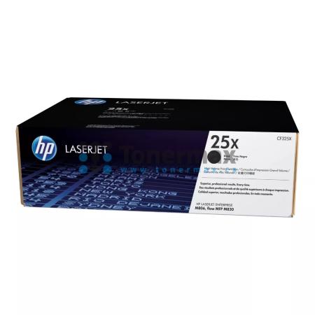 HP 25X, HP CF325X, originální toner pro tiskárny HP LaserJet Enterprise M806, LaserJet Enterprise M806dn, LaserJet Enterprise M806x+, LaserJet Enterprise flow MFP M830, LaserJet Enterprise flow MFP M830z