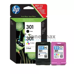 HP 301 + HP 301, HP N9J72AE, 2-Pack HP 301 + HP 301, HP N9J72AE, 2-Pack