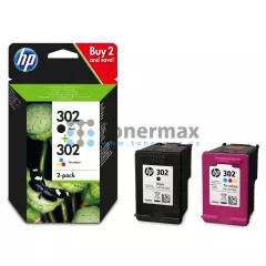 HP 302 + HP 302, HP X4D37AE, 2-Pack