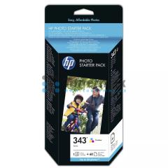 HP 343, HP Q7948EE + 60 listů 10 x 15 cm HP 343, HP Q7948EE + 60 listů 10 x 15 cm