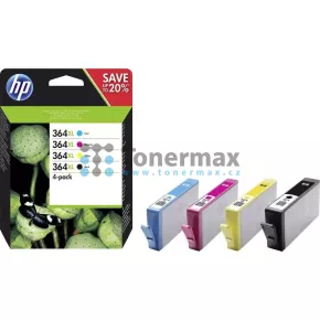 HP 364XL, HP N9J74AE, 4-pack