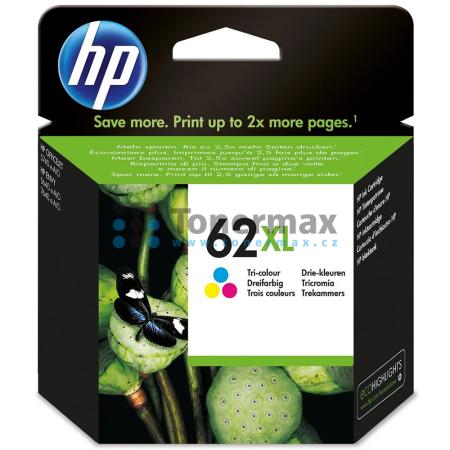 HP 62XL, HP C2P07AE, originální cartridge pro tiskárny HP OfficeJet 200 Mobile Printer, OfficeJet 250, OfficeJet 250 Mobile All-in-One, Officejet 200