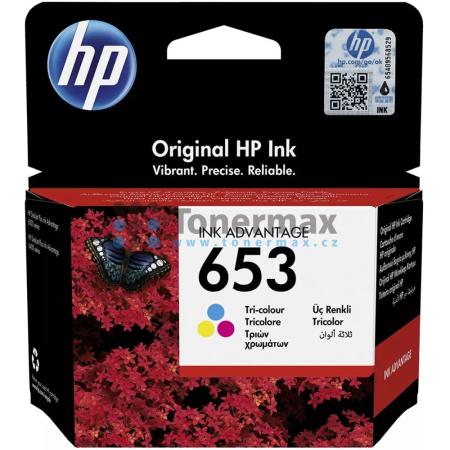 HP 653, HP 3YM74AE, originální cartridge pro tiskárny HP DeskJet Plus Ink Advantage 6075, DeskJet Plus Ink Advantage 6475