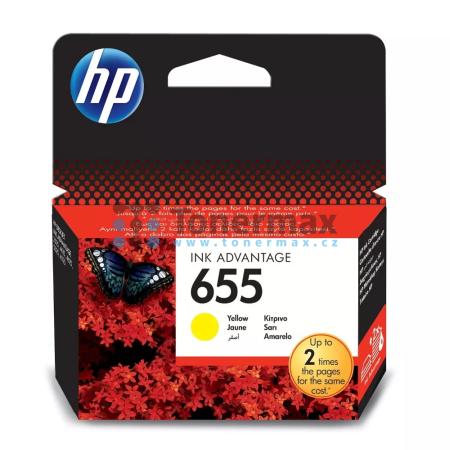 HP 655, HP CZ112AE, originální cartridge pro tiskárny HP Deskjet Ink Advantage 3525, Deskjet Advantage 3525, Deskjet Ink Advantage 4615, Deskjet Advantage 4615, Deskjet Ink Advantage 4625, Deskjet Advantage 4625, Deskjet Ink Advantage 5525, Deskjet Advant