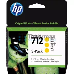 HP 712, HP 3ED79A, 3-Pack HP 712, HP 3ED79A, 3-Pack