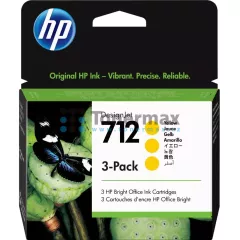 HP 712, HP 3ED79A, 3-Pack