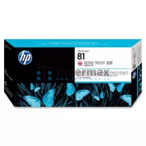 HP 81, HP C4955A, dye, tisková hlava a čistič hlavy