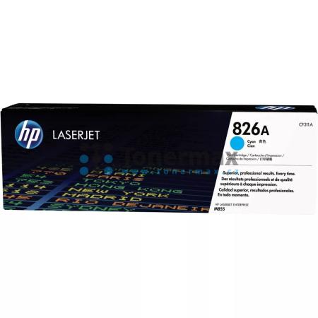 HP 826A, HP CF311A, originální toner pro tiskárny HP Color LaserJet Enterprise M855, Color LaserJet Enterprise M855dn, Color LaserJet Enterprise M855x+, Color LaserJet Enterprise M855xh