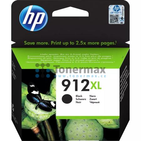 HP 912XL, HP 3YL84AE, originální cartridge pro tiskárny HP OfficeJet 8012, OfficeJet 8012e, OfficeJet 8013, OfficeJet Pro 8022, OfficeJet Pro 8022e, OfficeJet Pro 8023