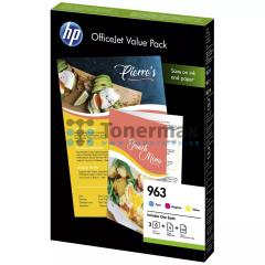HP 963, HP 6JR42AE, Officejet Value Pack + 125 listů A4